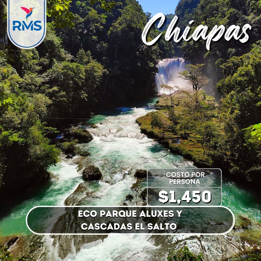 Eco parque Aluxes y Cascada el Salto