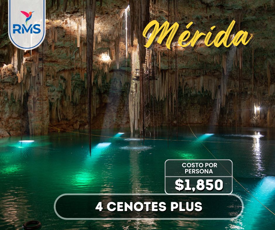 TOUR 4 CENOTES PLUS