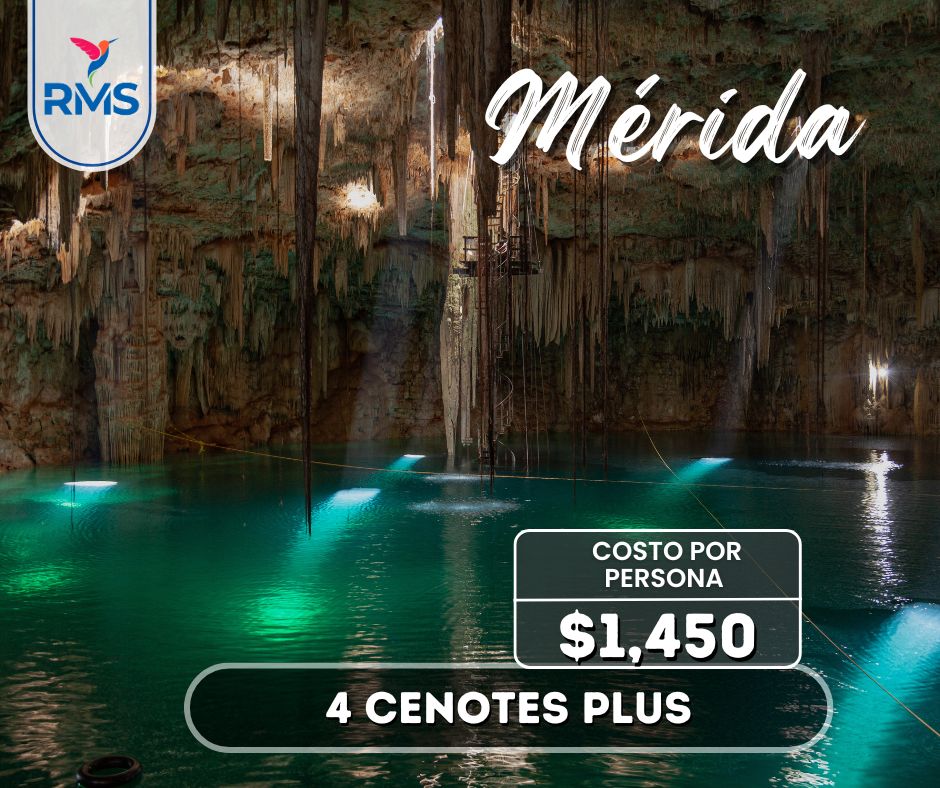 TOUR 4 CENOTES PLUS